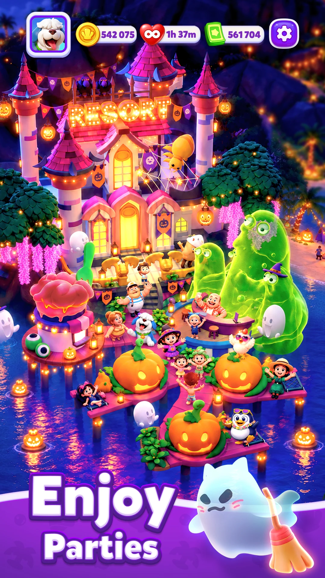 Pop Island: Match & Build screenshot