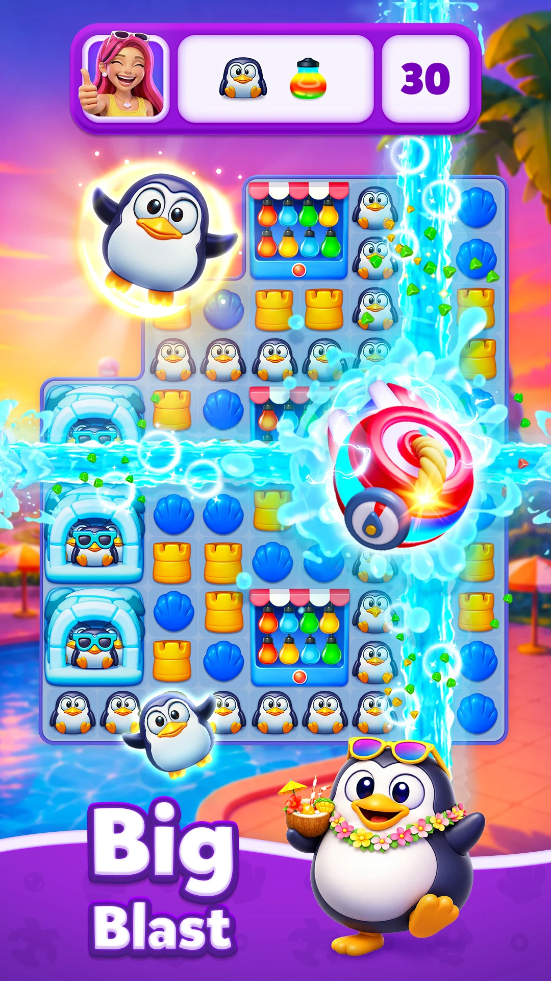 Pop Island: Match & Build screenshot