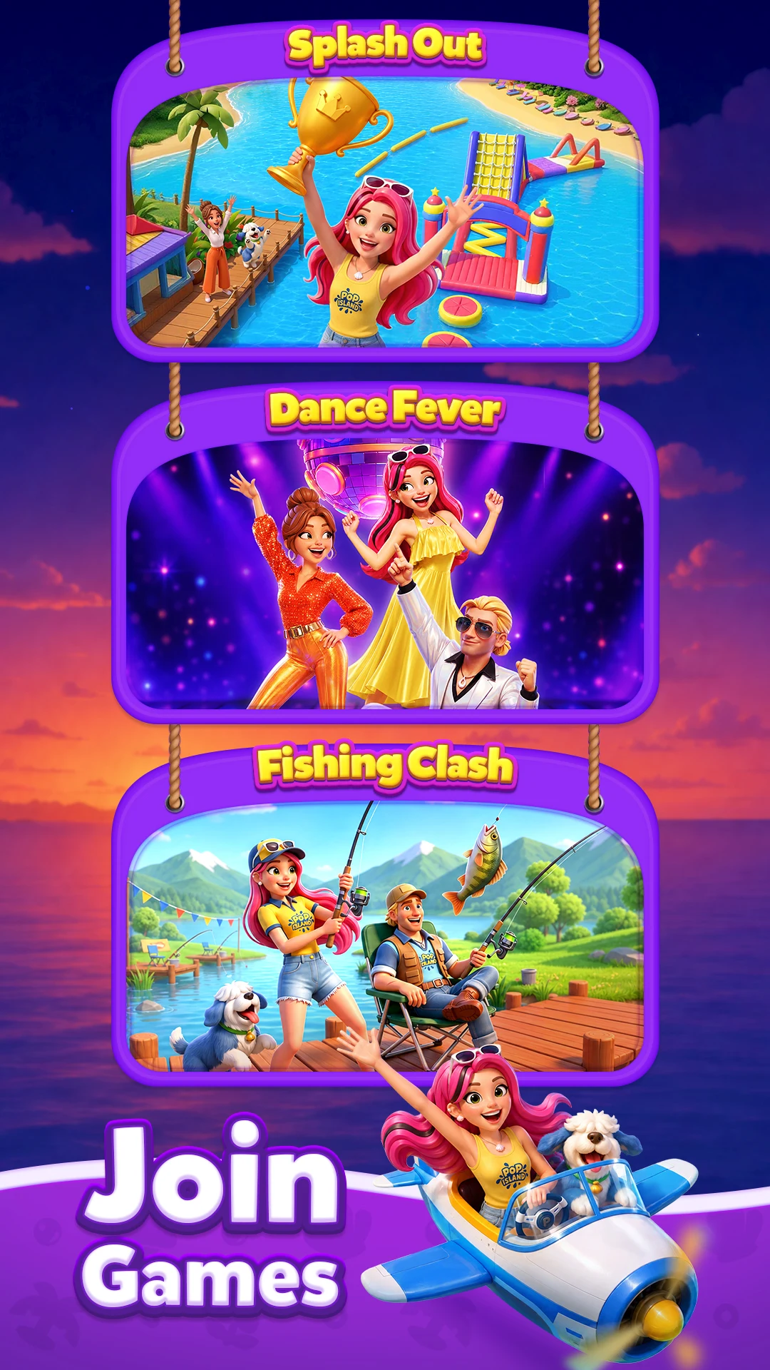 Pop Island: Match & Build screenshot