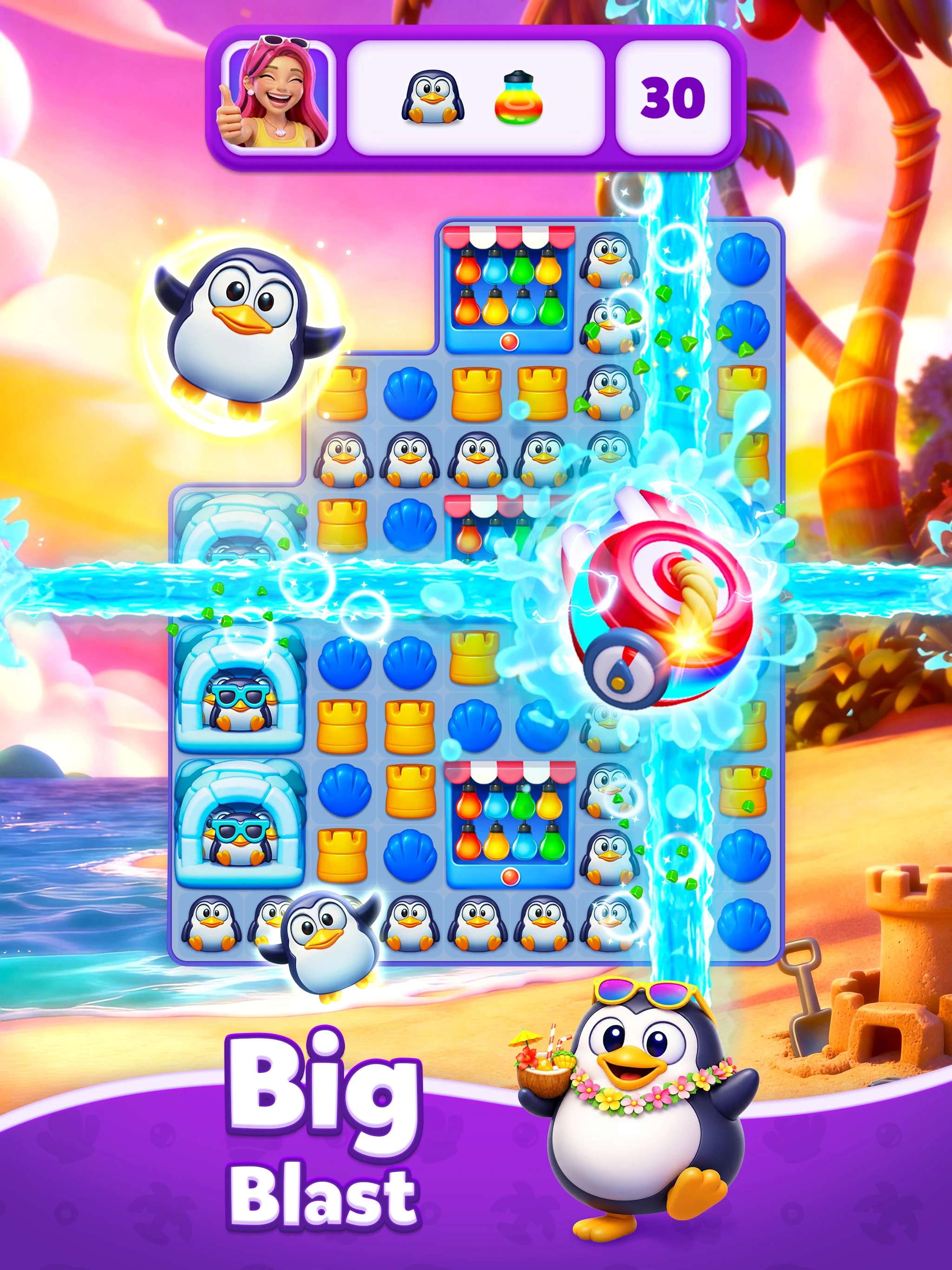 Pop Island: Match & Build screenshot